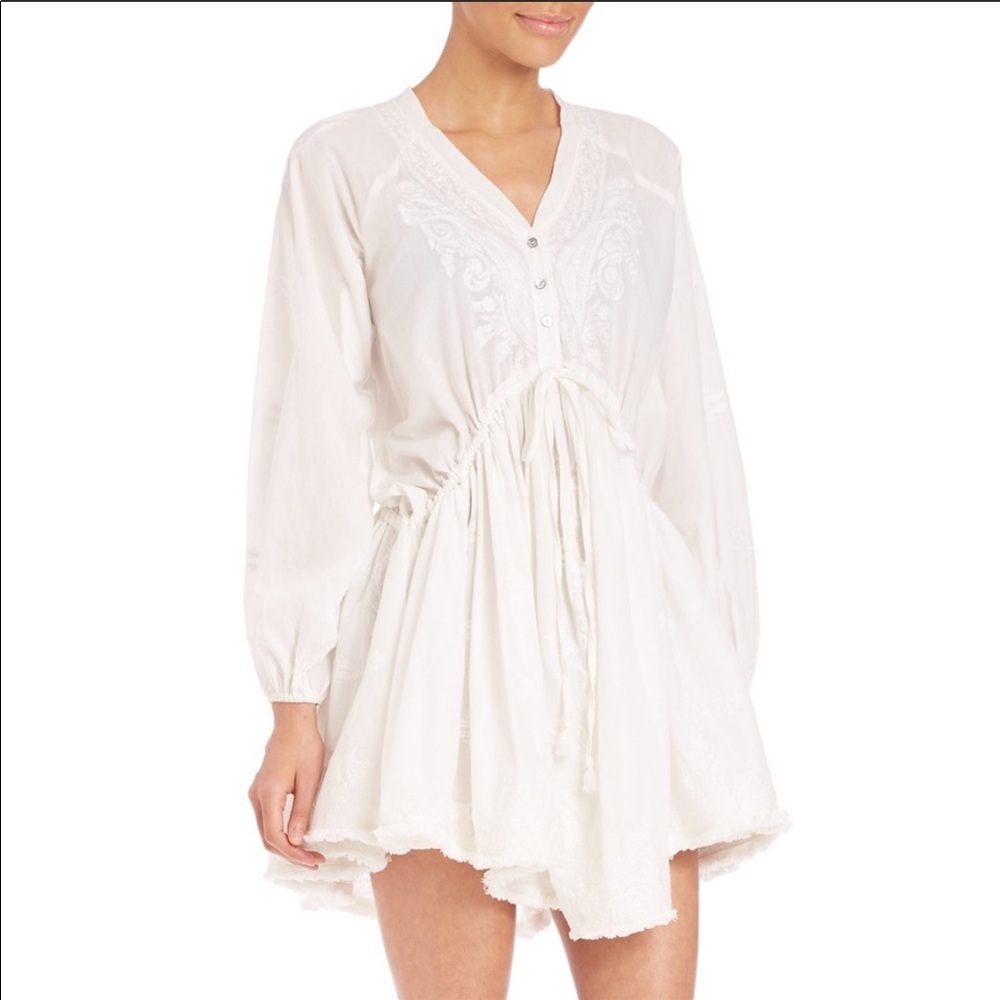 Zimmerman white dress, worn once!